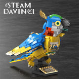 Steam - Serie Steampunk Papagei Klemmbausteine - LesDiy - Klemmbausteine