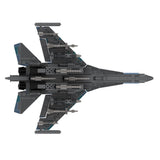 Su - 35 Kampfjet Militär im Maßstab 1/35 Klemmbausteine - LesDiy - Klemmbausteine