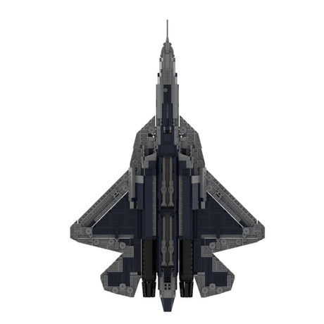 SU - 57 - Kampfflugzeug Klemmbausteine - LesDiy - Klemmbausteine