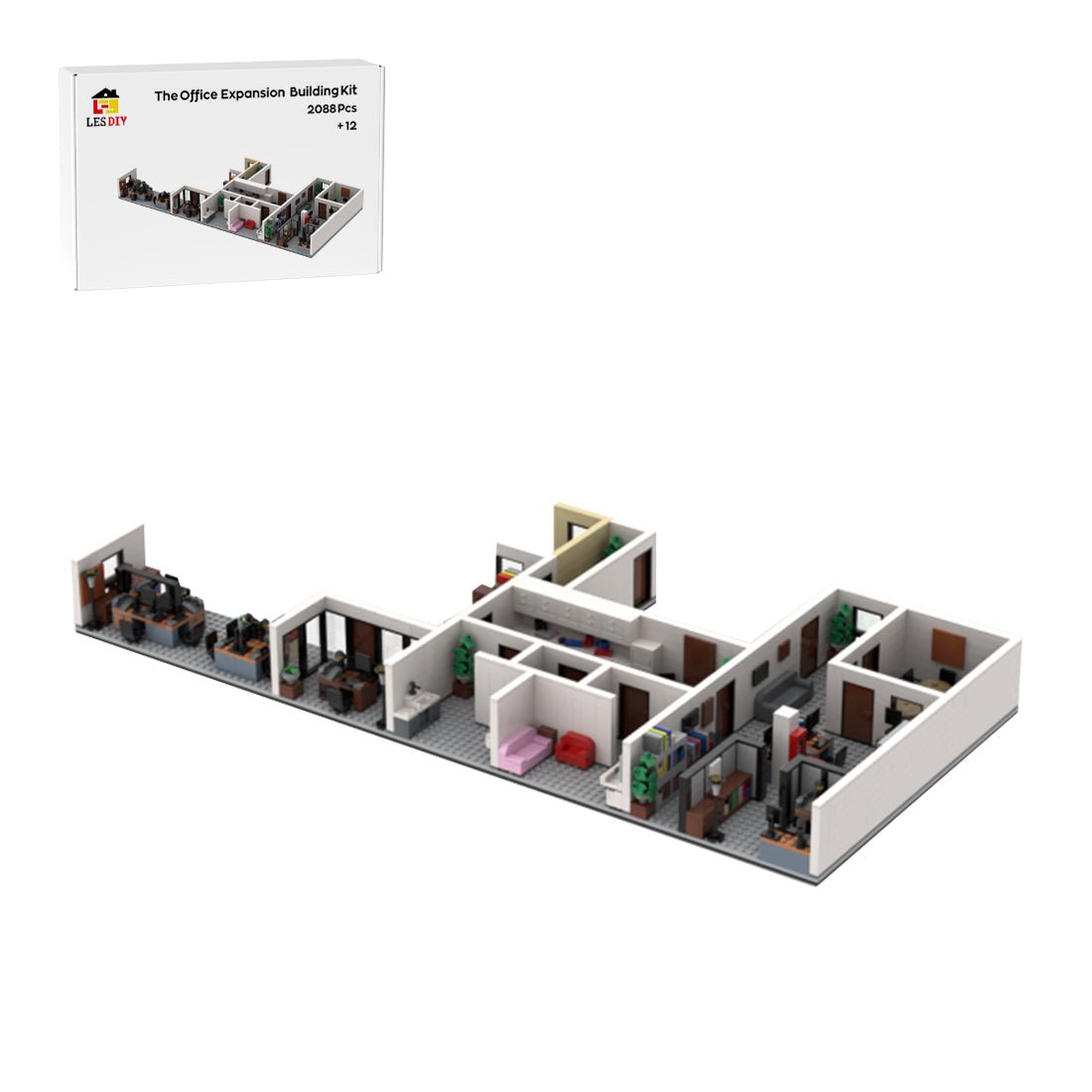 The Office Expansion Klemmbausteine - LesDiyproduct_type##