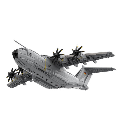 Transportflugzeug A400M Atlas Klemmbausteine (Statische Version) - LesDiy - Klemmbausteine