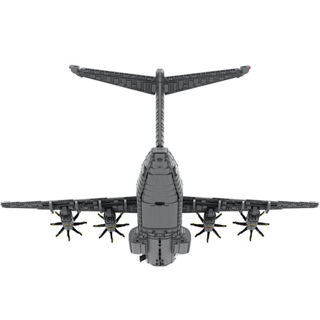 Transportflugzeug A400M Atlas Klemmbausteine (Statische Version) - LesDiy - Klemmbausteine
