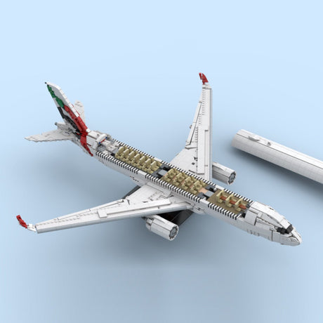 UAE A35X - 900 Airliner Klemmbausteine - LesDiy - Klemmbausteine