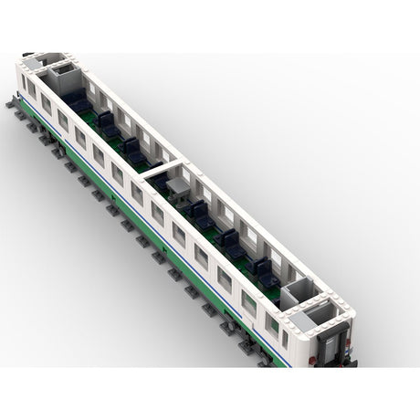 UIC - Z type international universal passenger carriage XMPR Klemmbausteine - LesDiy - Klemmbausteine