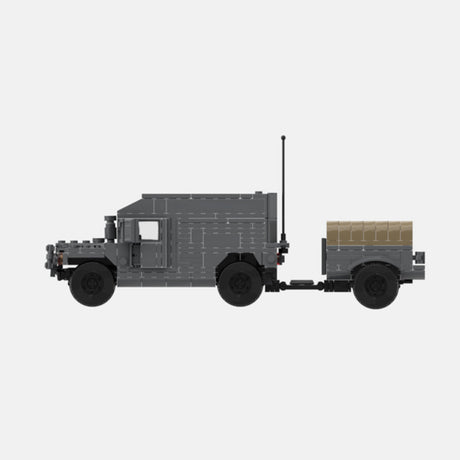 Urbaner HUMVEE 11 Militärfahrzeug Klemmbausteine-LesDiy-Klemmbausteine