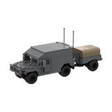 Urbaner HUMVEE 11 Militärfahrzeug Klemmbausteine-LesDiy-Klemmbausteine
