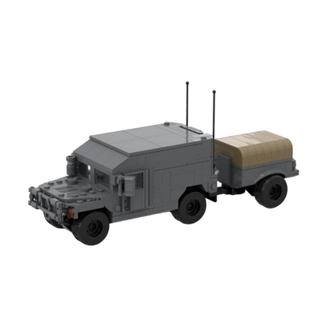 Urbaner HUMVEE 11 Militärfahrzeug Klemmbausteine-LesDiy-Klemmbausteine