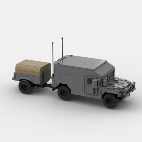 Urbaner HUMVEE 11 Militärfahrzeug Klemmbausteine-LesDiy-Klemmbausteine