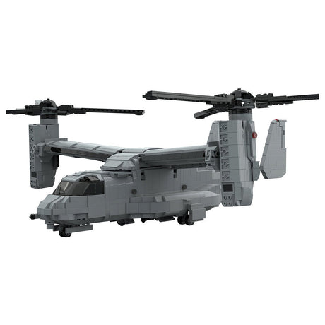 V - 22 Osprey Tiltrotor Aircraft Klemmbausteine - LesDiy - Klemmbausteine