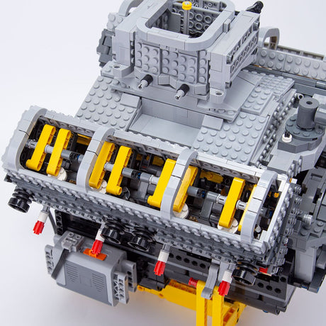 V8 Dual - valve The Small Block Engine Klemmbausteine - LesDiy - Klemmbausteine