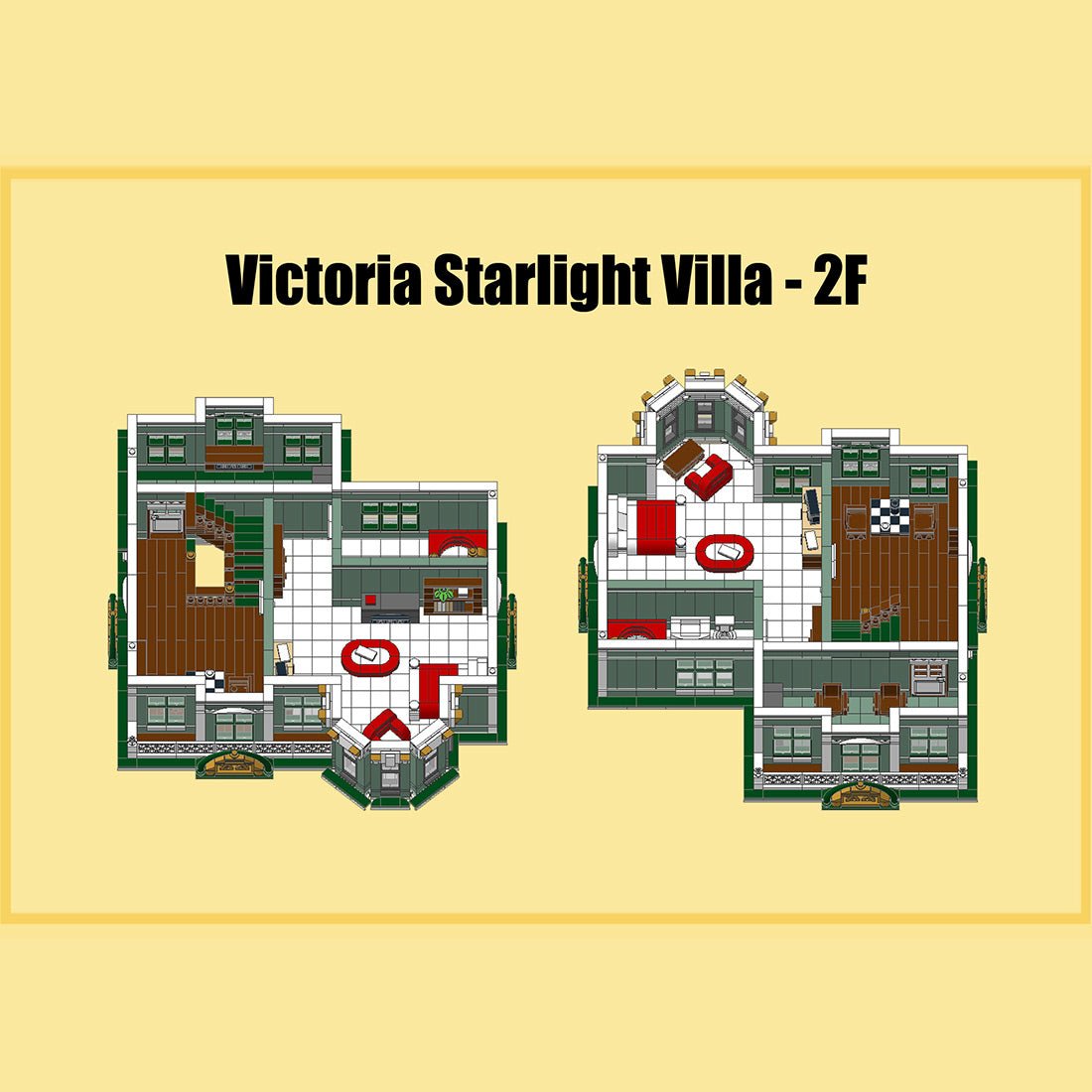 Victoria Starlight Villa Klemmbausteine-LesDiy-Klemmbausteine