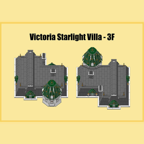 Victoria Starlight Villa Klemmbausteine-LesDiy-Klemmbausteine