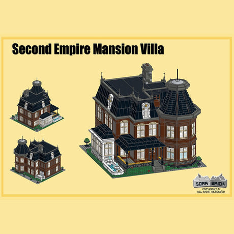 Victorian Manor House Klemmbausteine-LesDiy-Klemmbausteine