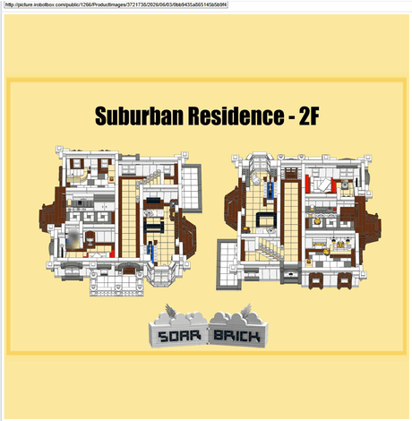 Victorian Suburban Residence Klemmbausteine-LesDiy-Klemmbausteine