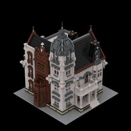 Victorian Suburban Residence Klemmbausteine - LesDiy - Klemmbausteine