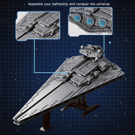 Victory - level Star Destroyer - LesDiy - Klemmbausteine