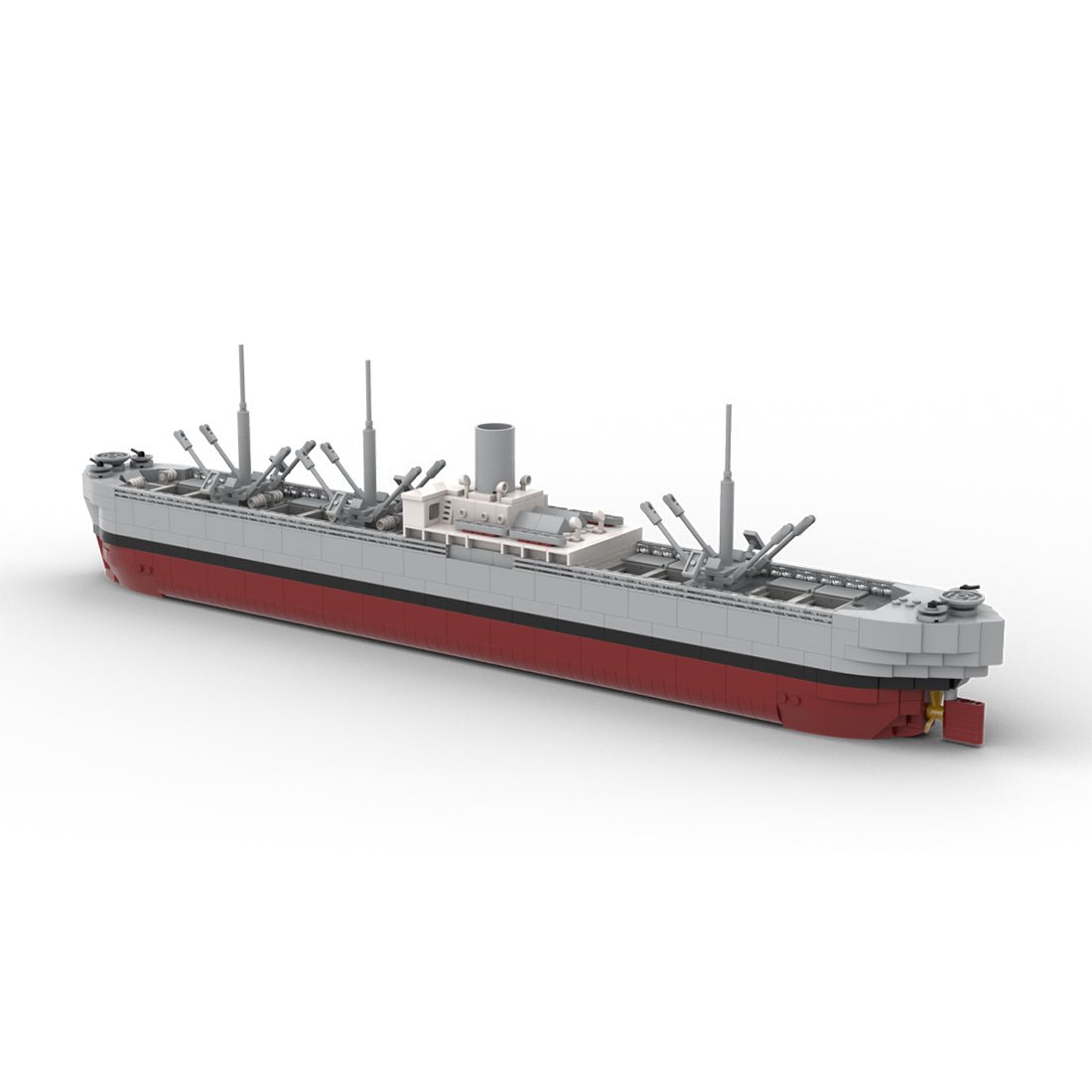 WWII Liberty Cargo Ship Klemmbausteine - LesDiy - Klemmbausteine